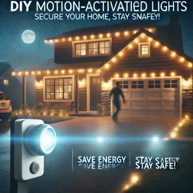 DIY Motion-Activated Lights: Secure Your Home, Save Energy, Stay Safe!