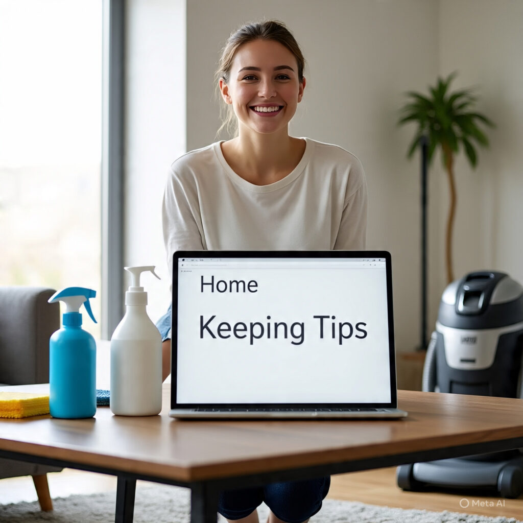 keeping your home clean.